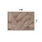 World Rug Gallery Distressed Palm Leaves Textured Flat Weave Indoor/Outdoor Area Rug 2' x 3' Brown 114BROWN2X3 - alternate 6